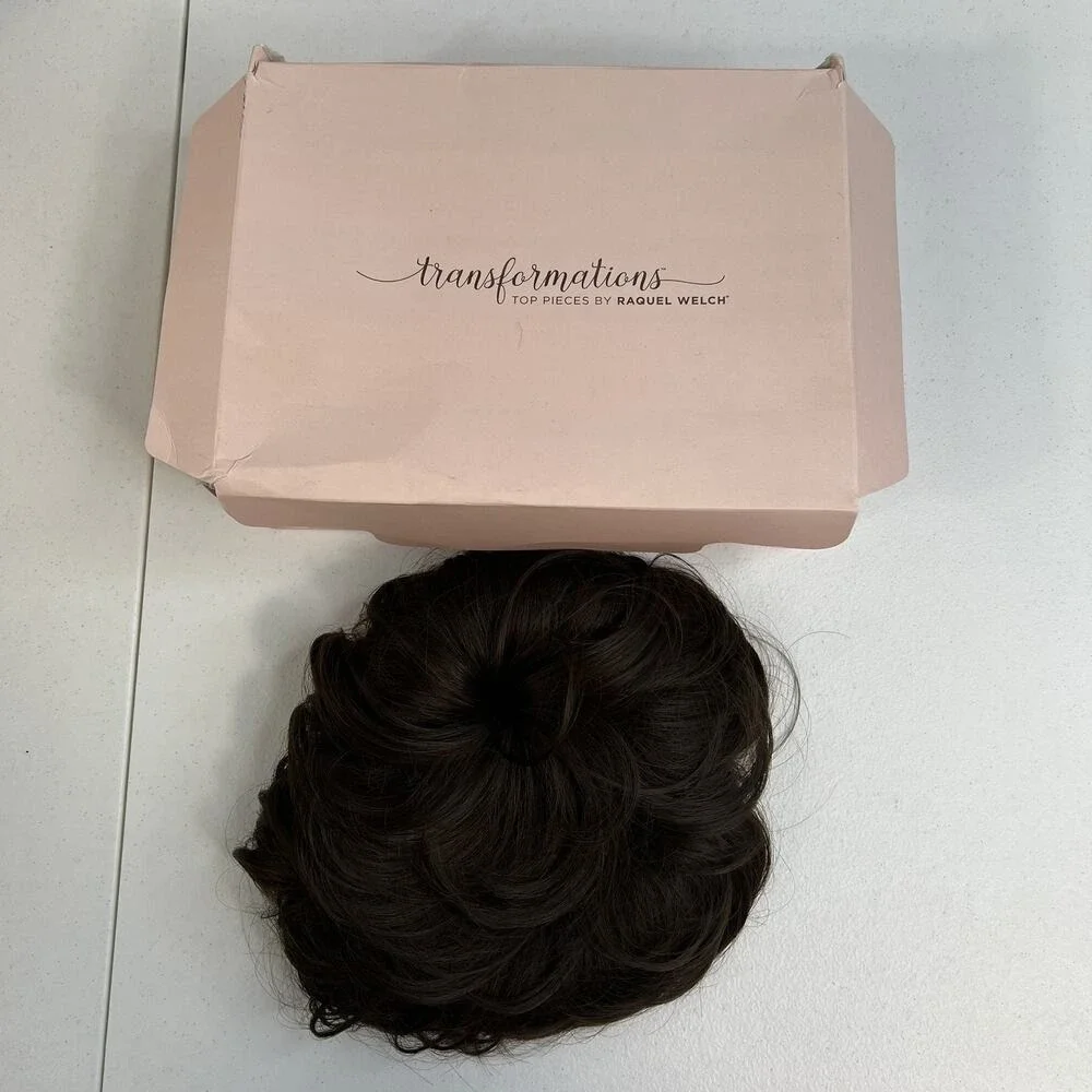 Raquel Welch‎ Transformations Sonata Hair Topper R6 Dark Chocolate Clip In Piece